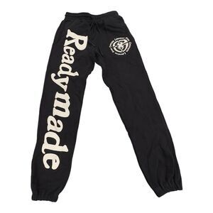 READYMADE Logo‎ Sweatpants Size Small Gray Casual Designer Streetwear Rare
